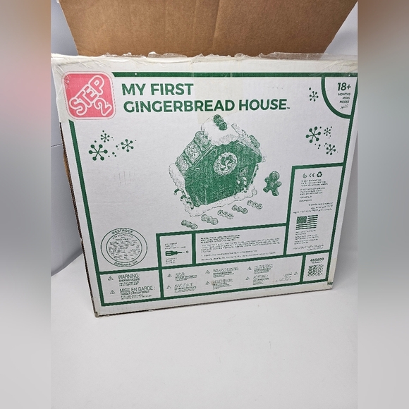 Step 2 My First Gingerbread House Interactive Toy Christmas Complete Works Great - Picture 10 of 11